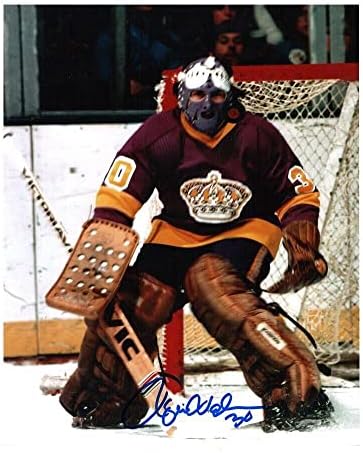 Реџи Вахон потпиша Лос Анџелес Кингс 8 x 10 Фото - 70638 - Автограмирани фотографии од НХЛ