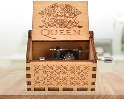 Хоропер дрвена рачна чудак музичка кутија, мини музичка кутија, исклучително врежана чиста мелодија ретро дизајн музичка кутија, идеални подароци за ден на мајки/р