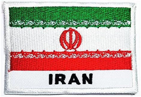 Кленплус 2 парчиња. 1. 7Х2, 6 ИНЧИ. Иран Знаме Лепенка Тактички Воено Знаме Везени Закрпи Земја Знаме Налепници Вез Занает Декорација