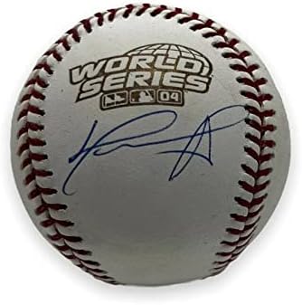 Дејвид Ортиз потпиша автограмиран Бејзбол во 2004 година, Бејзбол ЈСА - автограмирани бејзбол