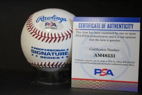 Џин Хермански Потпиша Бејзбол Автограм Авто Пса/ДНК АМ48531-Автограм Бејзбол Топки