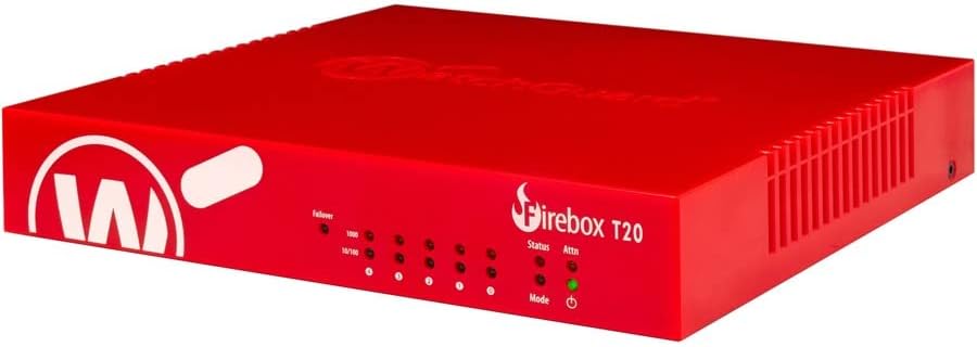 WatchGuard Firebox T20 Мрежа за безбедност/апарат за заштитен ид