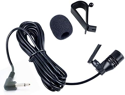 CAR Microphone Stereo 3,5 mm Jack собрание Mic Car Radio Microphone компатибилен со шефот на Kenwood Corehan Power Acoustik JVC