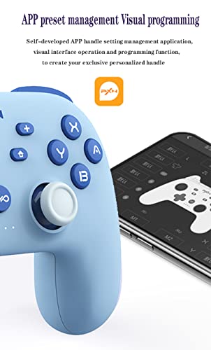 Pxn P50 макро програма Безжичен Прекинувач Контролер, Switch Pro Gaming Контролор Поддршка NFC/Amibo/Турбо Екранот/Будење/Жиро Оска/Двојна