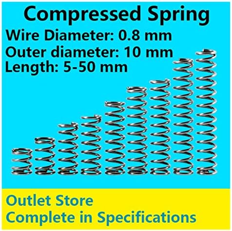 Изворите на компресија се погодни за повеќето поправка I ротор притисок на пролет компресија на пролетта за враќање на жицата за складирање