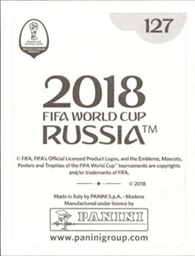 2018 налепници на Светскиот куп во Панини Русија #127 Бернардо Силва