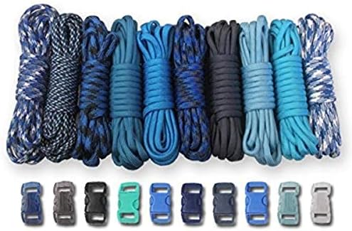 Paracord Planet 550lb Type III Combo Combo занаетчиски комплети со токи