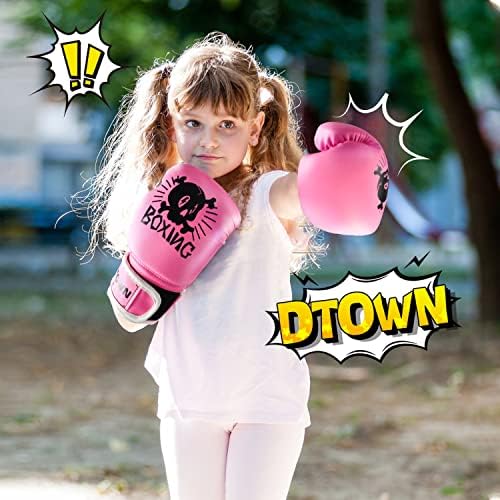 Детски боксерски ракавици Премиум за дишење на бокс нараквици за торба за удирање, кикбокс, ММА