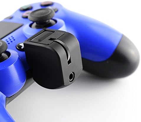 Феикуан Адаптер За Слушалки ЗА PS4 Joystick, 3,5 mm Мини Рачка Аудио Слушалки Адаптер За Слушалки Со Звук Неми И Копчиња За Контрола На Јачината На Звукот