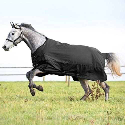 DWJ ќебе за од turnив на коњи, зимска изолација топло ветерно -рипстоп коњско палто со средна тежина на стомакот, корач за нега на коњи