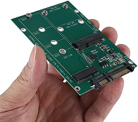 Конектори MSATA / M2 NGFF SSD до Adapter COMBO CASTO CASTOR COMBO CASTOR M.2 2 во 1 -