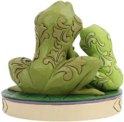 Традиции на Енеско Дизни од Jimим Шор принцезата и жабата Тијана и Навен фигура, 4,5 инчи, повеќебојни