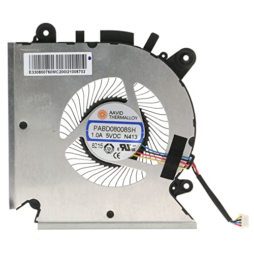 Заменски вентилатор за ладење за MSI GF63 GF65 MS-16R1 MS-16R2 PABD08008SH N413 E322500300A DC 5V