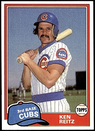 1981 Топпс # 820 T Ken Reitz Chicago Cubs NM/MT Cubs