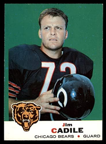 1969 Топпс # 3 Jimим Кадиле Чикаго мечки екс мечки Сан Хозе Св