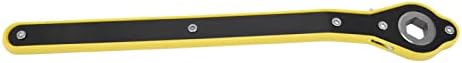 Деламан ергономска рачка за рачка со високи сили со низок напор, хексадецимален ножич Jackек Ратчет клуч