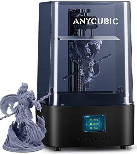 Anycubic Photon Mono 2 и вода што може да се печати 3D смола, смола од 3D печатач со смола