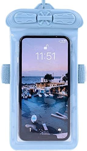 Ваксон Телефон Случај, Компатибилен Со Xiaomi Redmi Забелешка 11t 5G Водоотпорна Торбичка Сува Торба [Не Заштитник На Екранот Филм ] Сина