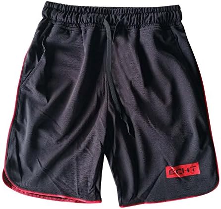 Компресија шорцеви со телефонски џебни шорцеви панталони за боди -билдинг тренинг тренинг фитнес лето машки кратки мажи