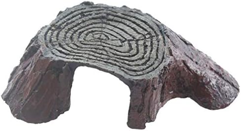 Емурс дрво трупец желка скриета смола што ги заби карпите брада змеј додатоци на рептил амфибиски резервоар за риби, декор на резервоарот