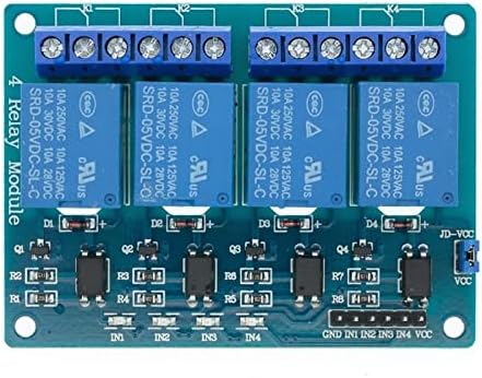 Kenid 5V 1 2 4 8 Модул за реле на канали со излез на реле OptoCoupler 1 2 4 8 Way Module за реле 1PCS