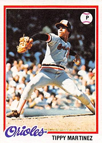 1978 Топпс 393 Tippy Martinez Baltimore Orioles MLB бејзбол картичка екс одлична