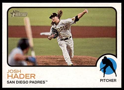 2022 Топс наследство Висок број #528 Jош Хадер Сан Диего Падрес Бејзбол Трговска картичка