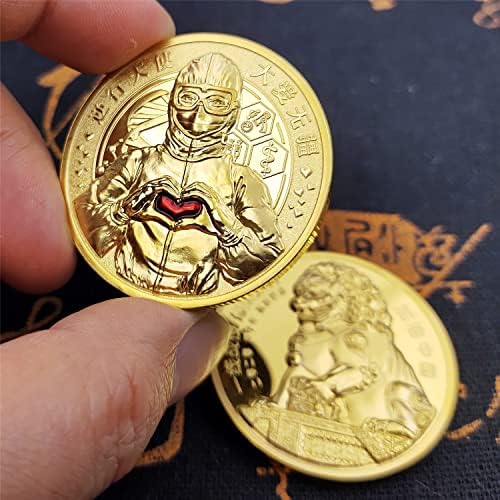 2020 Ретроградна Антиепидемија Ангел Победа Медал Декорација Медицински Херој Медал Кинески Значка Комеморативна Монета