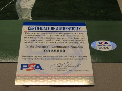 Johnон Дејли потпиша 8x10 Фото -автограмиран голф ПСА/ДНК во присуство ITP COA 1C - автограмирани фотографии за голф