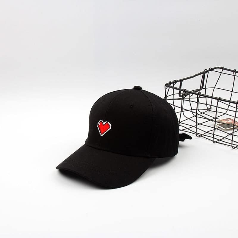 Dhtdvd Машка безбол капа за бејзбол, црно вклопување