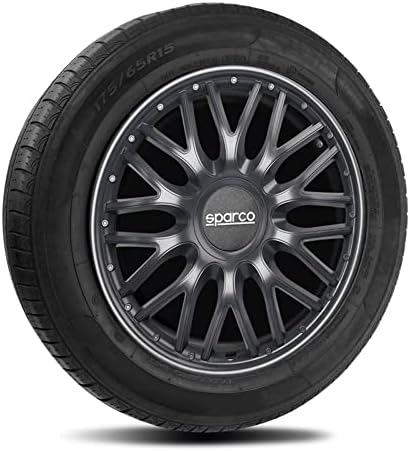 Sparco SPC1596GR Постави тркала на тркалата Рома 15-инчен сиво