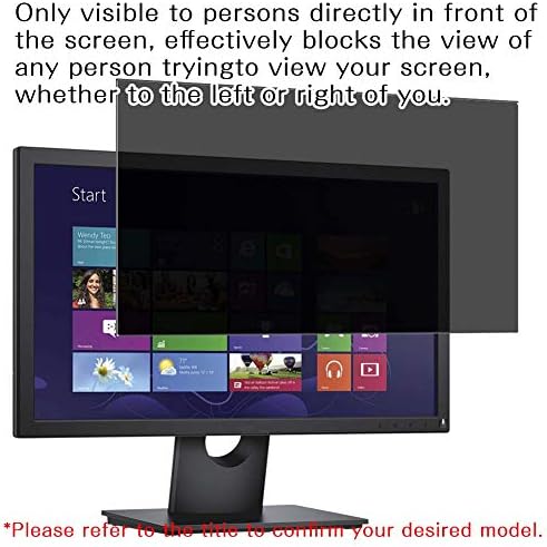 Заштитник на екранот за приватност на Synvy, компатибилен со 23,6 ASUS TUF Gaming VG24VQ Display Monitor Anti Spy Film Protecters [не