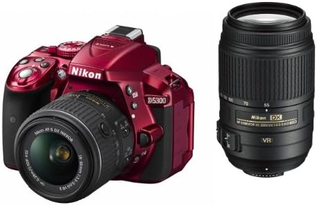 Nikon D5300 Red W-Zoomlenskit