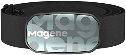 Magene H603 Монитор на отчукувањата на срцето на градите, ANT+ и Bluetooth компатибилен со целосно прилагодлива лента, iPhone и Android компатибилен
