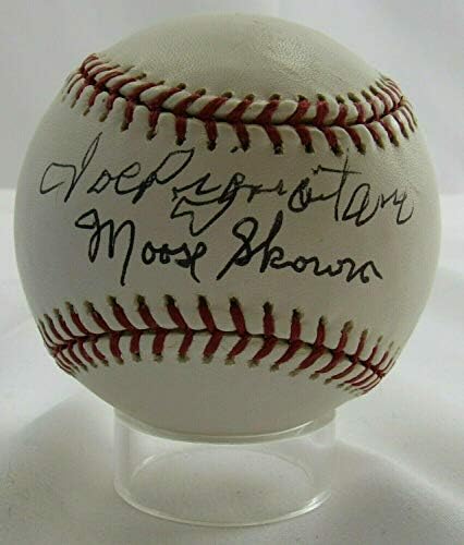 Моус Скоурон oeо Пињатано потпиша автоматски автограмски суровини Бејзбол Б109 - автограмирани бејзбол