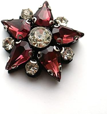 G-rui 10pc/lot стакло Rhinestone Апликации за облека DIY SEAY на starвездени закрпи Апликации додатоци за шиење