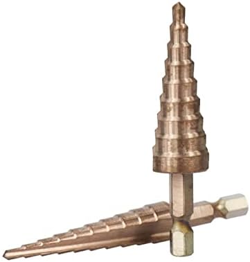 Gande Step Cone Drible Hex Shank 3-12 4-12 4-20mm Дрво метална дупка обложена со алатки за дупчење 3 парчиња