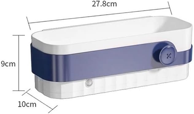 Renslat Smart Night Light Sholf Sholf Wallид монтиран за складирање на кујна за бања за бања