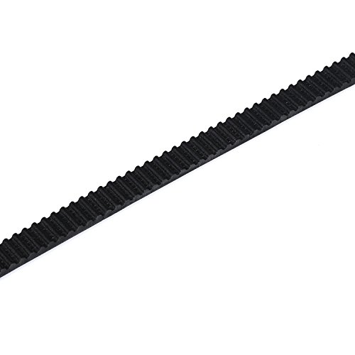 Balitensen Black PU со челично јадро GT2 Timing Belt 2mm Pitch 10 mm ширина PU челична жица за 3D печатач CNC машина