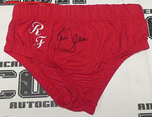 RIC Flair потпишани сопствени реплики во борење стебла Бас Бекет COA WWE Autograph 1 - Автограмирани боречки облеки, стебла и ремени