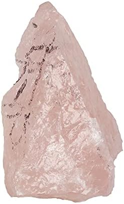 GemHub Природно розово розово кварц 437,45 КТ игра на природен скапоцен камен во боја за несечен скапоцен камен за повеќекратни намени за повеќекратни намени