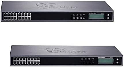 Grandstream GXW4216 16 пристаништа FXS аналогни PBX VoIP портал, пакет од 2