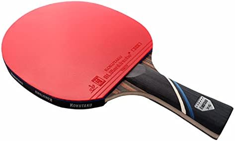Кокатаку пинг -понг -лопатки - одобрени гуми од ITTF, Ply 7 Дополнително светло сечило, сунѓер со висока еластична торта, офанзивни рекети за тенис на маса со добра контр?