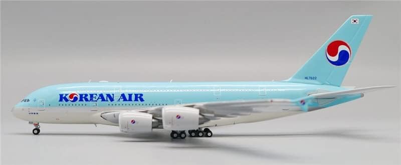 JC Wings Corean Air For Airbus A380 HL7622 1/400 Diecast Aircraft претходно изграден модел