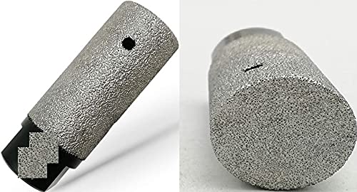 1 3/8 инчен дијамантски мелење на прсти за мелење 3/8 радиус тркалезен деми булнозен профил тркало B10 рутер бит камен мермер гранит бетонски