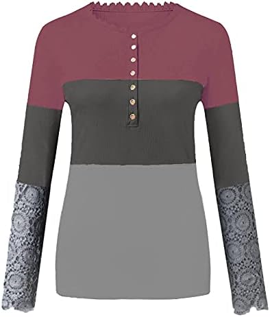 Кошула за жени обични есенски маички врвови преголеми удобни блузи туники пролет есен слатки врвови трендовски блузи пуловер