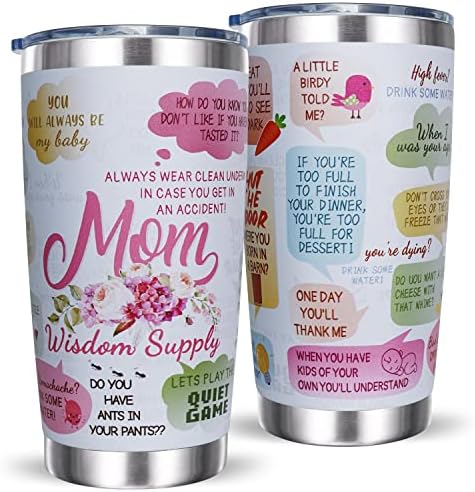 Винпрес Подароци За Мама Од Ќерка И Син - Роденденски Подароци За Мама-Подароци За Денот На Мајките За Мама-Шолја За Кафе Од Не ' Рѓосувачки