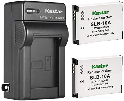 Замена на полначот на батерии на батеријата Kastar SLB-10A AC за Samsung SL720, SL820, ST1000, TL9, WB150F, WB200F, WB250F, WB280F, WB350F, WB500,