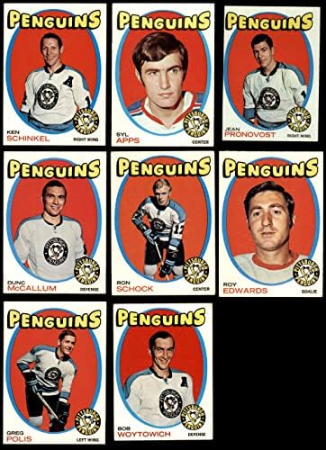 1971-72 Топс Питсбург Пингвини Тим постави Питсбург Пингвини ВГ/екс+ пингвини