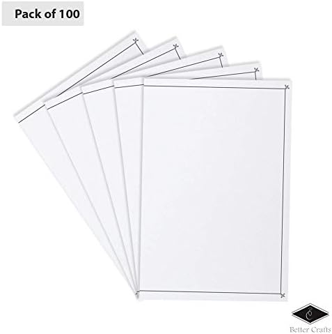 Папка за фотографии од картон 5х7 - папка со бели картички со убав дизајн на сребро - одлично за свадбени слики, бебе, дипломирање, пријатели